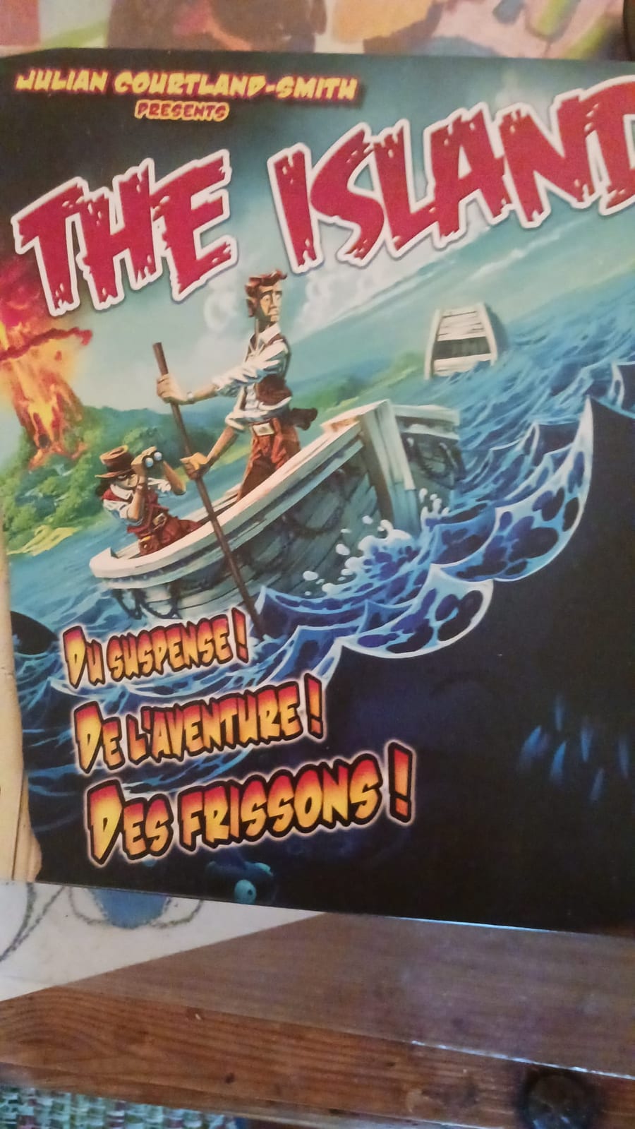 La boîte du jeu The Island